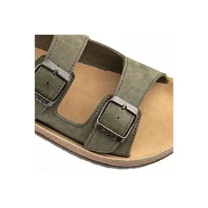 Muya Yuna Anatomik Taban Unisex Terlik - Haki - 37