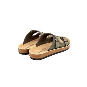 Muya Yuna Anatomik Taban Unisex Terlik - Haki - 37