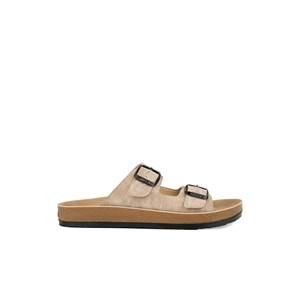 Muya Yuna Anatomik Taban Unisex Terlik - Krem - 36