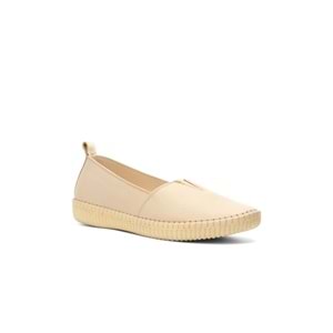 VOYAGER 7233-1 KADIN DERİ GÜNLÜK AYAKKABI - BEJ NATA - 39