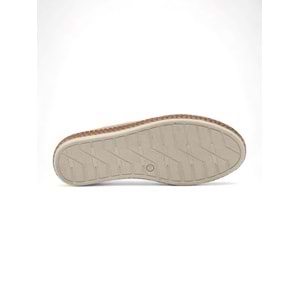 PANDORA MODA Y24.01.6010 HAKİKİ DERİ KADIN CASUAL AYAKKABI - VİZON - 40