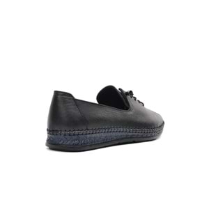 VOYAGER 8786 KADIN DERİ AYAKKABI - SİYAH NATA - 40