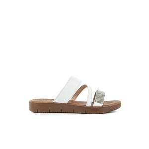 Muya Abudance Anatomik Taban Kadın Terlik - Beyaz - 36
