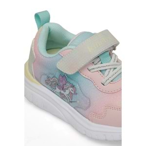 KİNETİX GINNY 4FX KIZ ÇOCUK SPOR AYAKKABI - A.PEMBE-MINT-SARI - 22