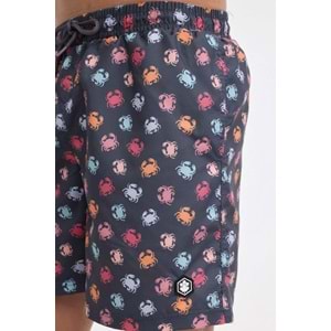 LUMBERJACK ML WERNER 19DS1040 4FX ERKEK DENİZ ŞORTU - ANTRASİT - S