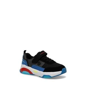 LUMBERJACK LOLAN 4FX ERKEK ÇOCUK SPOR AYAKKABI - SİYAH-SAKS - 32