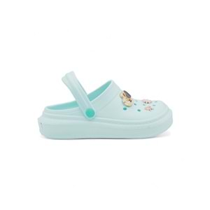 AKINALBELLA E263.012 TAŞLI KADIN CROCS TERLİK - MINT - 40