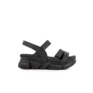 Muya Olimba Anatomik Taban Topuk Dikeni Kadın Sandalet - Siyah - 39