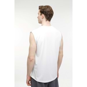 KİNETİX M-SN227 TANK TOP 4FX ERKEK ATLET - BEYAZ - XXL