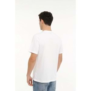 KİNETİX M-SN221 BSC T-SHIRT 4FX ERKEK KISA KOL TİŞÖRT - BEYAZ - XXL