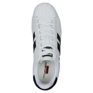 JUMP 29055 ERKEK SNEAKER GÜNLÜK SPOR AYAKKABI - BEYAZ-SİYAH - 40