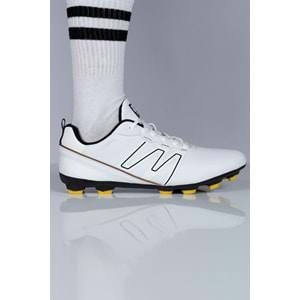 JUMP 28524 ERKEK KRAMPON FUTBOL AYAKKABISI - BEYAZ - 40