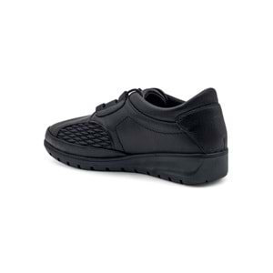 VOYAGER 8585 KADIN HAKİKİ DERİ COMFORT AYAKKABI - SİYAH - 36