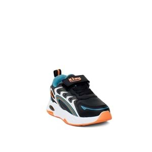 MP 242-3357 UNİSEX ÇOCUK SPOR AYAKKABI - SİYAH-MAVİ - 28