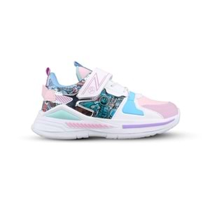 MP 242-3325 ÇOCUK SPOR AYAKKABI - BEYAZ-MOR - 26