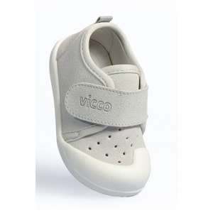 VİCCO ANKA UNİSEX BEBE İLK ADIM GÜNLÜK AYAKKABI - GRİ - 19
