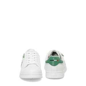 U.S. POLO ASSN. COSTA WMN 4PR KADIN SNEAKER - BEYAZ-YEŞİL - 37