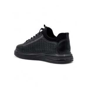 VOYAGER 6160 ERKEK HAKİKİ DERİ SPOR AYAKKABI - SİYAH - 41