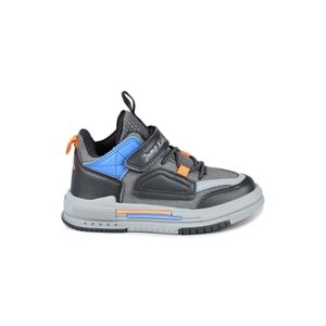 JUMP 31093 ÇOCUK SNEAKER SPOR AYAKKABI - GRİ-SİYAH - 27