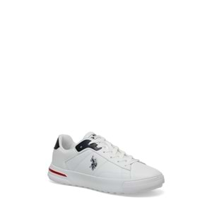 U.S. POLO ASSN. MANGO 4PR ERKEK SNEAKER - BEYAZ - 44