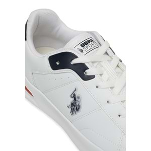 U.S. POLO ASSN. MANGO 4PR ERKEK SNEAKER - BEYAZ - 44