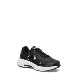 U.S. POLO ASSN. FELIX WMN 4PR KADIN SNEAKER - SİYAH-BEYAZ - 39