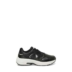 U.S. POLO ASSN. FELIX WMN 4PR KADIN SNEAKER - SİYAH-BEYAZ - 40