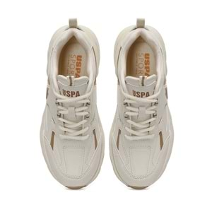 U.S. POLO ASSN. ISABELLA 4PR UNİSEX SNEAKER - BEJ - 38