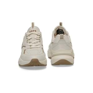 U.S. POLO ASSN. ISABELLA 4PR UNİSEX SNEAKER - BEJ - 38