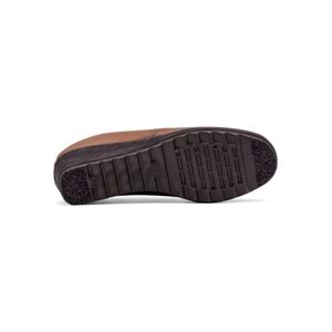 Muya Aster 6 Nokta Anatomik Hakiki Deri Kadın Ayakkabı - Taba - 37