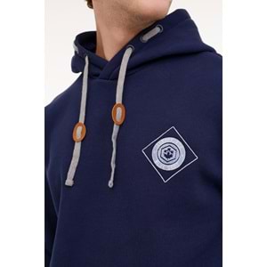 LUMBERJACK ML HECTOR 17URB1043 4PR ERKEK SWEATSHİRT KAPŞONLU - LACİ - S