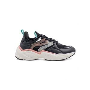 JUMP 30905 KADIN SNEAKER GÜNLÜK SPOR AYAKKABI - SİYAH - 40