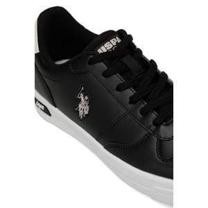 U.S. POLO ASSN. ELLIS 4PR KADIN SNEAKER - SİYAH - 36