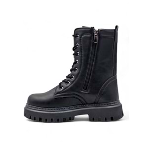 WANETTİ AYICIKLI KIZ ÇOCUK BOT - SİYAH - 35