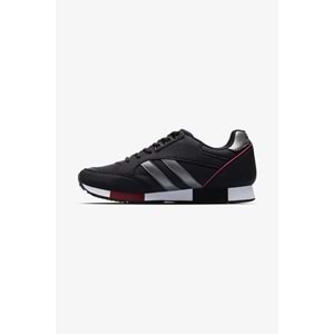 LESCON BOSTON 6 ERKEK SNEAKERS SPOR AYAKKABI - SİYAH - 45