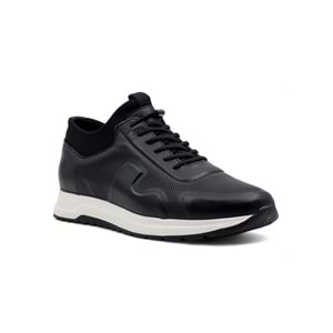 VOYAGER 5333 ERKEK HAKİKİ DERİ SPOR AYAKKABI - SİYAH - 41