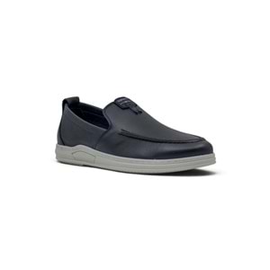 VOYAGER 5606 ERKEK HAKİKİ DERİ CASUAL AYAKKABI - LACİVERT - 43