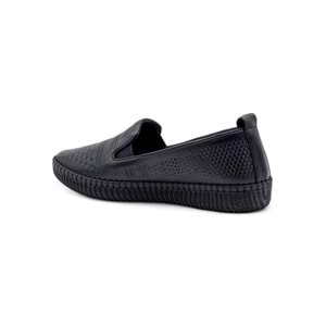 VOYAGER 7232 KADIN HAKİKİ DERİ GÜNLÜK AYAKKABI - SİYAH - 39