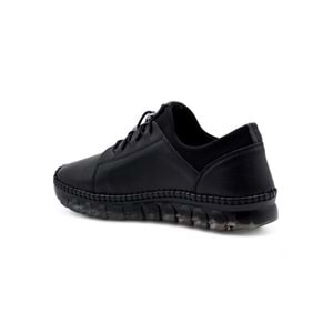 VOYAGER Z067 KADIN HAKİKİ DERİ SPOR AYAKKABI - SİYAH - 39