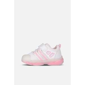 VİCCO ORANTE KIZ BEBEK İLK ADIM SPOR AYAKKABI - BEYAZ - 20