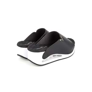 Muya Aero Anatomik Air Max Tabanlı Topuk Dikeni Kadın Terlik - Siyah - 37