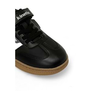 KİNETİX MAVNER PU F 5FX UNİSEX ÇOCUK SNEAKER - SİYAH - 31