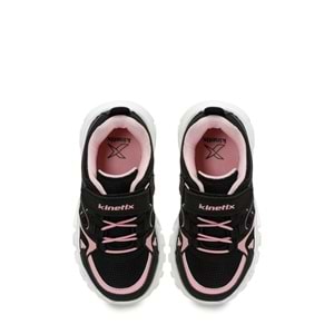 KİNETİX HUGO P 5FX UNİSEX ÇOCUK SPOR AYAKKABI - SİYAH - 26