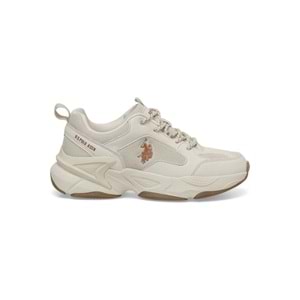 U.S. POLO ASSN. MAYBE WMN 5FX KADIN SNEAKER - BEJ - 40