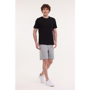 LUMBERJACK MB CT103 PAM SHORT 5FX ERKEK ŞORT - GRİ MELANJ - L