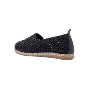 PANDORA MODA Y25.82.199 KADIN HASIR ESPADRİL - SİYAH - 36