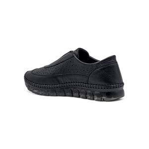 VOYAGER Z059 KADIN HAKİKİ DERİ GÜNLÜK AYAKKABI - SİYAH - 40