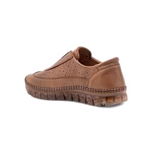 VOYAGER Z059 KADIN HAKİKİ DERİ GÜNLÜK AYAKKABI - TABA - 40