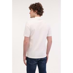 LUMBERJACK MB CT953 POLO T-SH 5FX ERKEK KISA KOL POLO TİŞÖRT - KIRIK BEYAZ - L