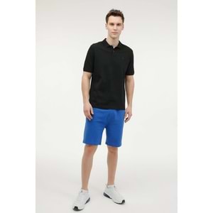 LUMBERJACK MB CT953 POLO T-SH 5FX ERKEK KISA KOL POLO TİŞÖRT - SİYAH - M